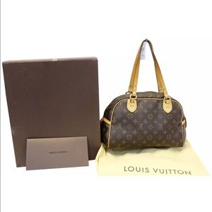 Auth LV Montorgueil PM. Very good condition